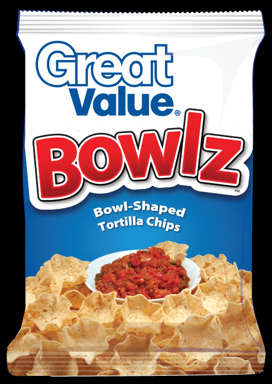 Walmart Great Value Bowlz Tortilla Chips