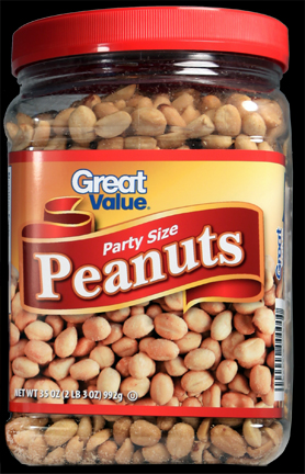 Walmart Great Value Nuts Peanuts