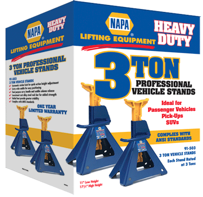 Napa Automotive Jacks Vehicle Stands