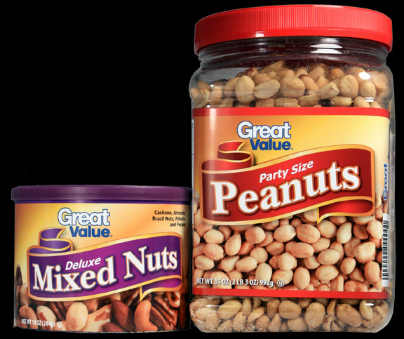 Walmart Great Value Nuts