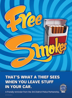 Free Smokes Police Campaign